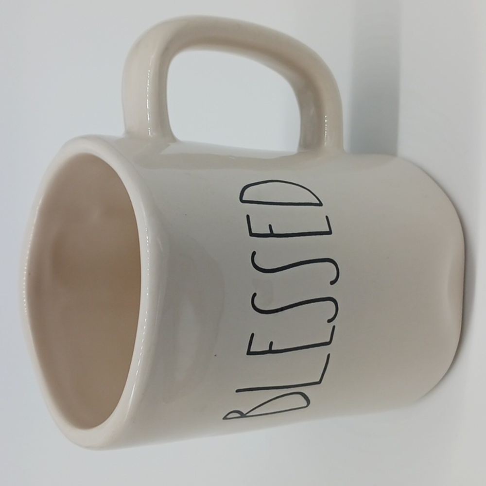 Magenta 'BLESSED' Coffee Mug - Rae Dunn